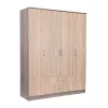 Šatníková skriňa Miami 160x205 cm dub sonoma - dub york