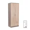 Šatníková skriňa Miami 80x205 cm dub sonoma - dub york
