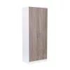Šatníková skriňa Miami 80x205 cm dub york-biela