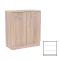 Príborník Miami 2 quadruple 80x92 cm dub sonoma - dub sonoma
