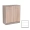Príborník Miami 2 quadruple 80x92 cm dub sonoma - dub york
