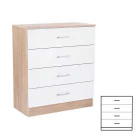 Príborník Miami so 4 zásuvkami 80x92 cm bielo-sonoma dub