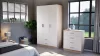 Príborník Miami so 4 zásuvkami 80x92 cm bielo-sonoma dub