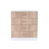 Príborník Miami so 4 zásuvkami 80x92 cm dub sonoma-biela