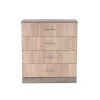 Komoda Miami 4 zásuvky 80x92 cm dub sonoma dub york