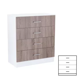 Príborník Miami so 4 zásuvkami 80x92 cm dub york-biela