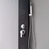 Hydromasážny sprchový panel Malaga Black