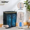 Selektívny zásobník na fľaše s dvoma priehradkami 140 l biely