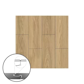 Vinylová podlaha Leziter Campo Oak SPC