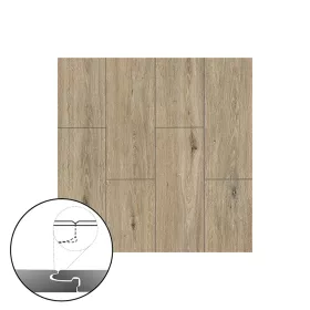 Leziter Kent Oak Vinyl SPC plávajúca podlaha