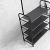 Stojan na oblečenie LRA-01 čierny