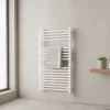 Rovný radiátor na sušenie uterákov 1000x500 mm biely