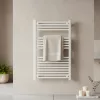 Rovný radiátor na sušenie maternice 1000x600 mm biely