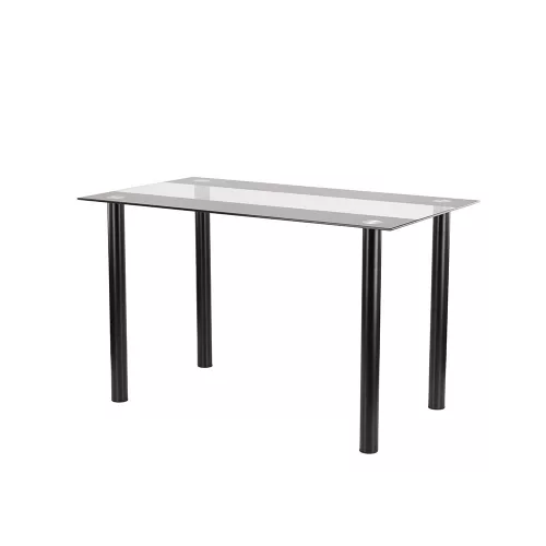 Štvorcový sklenený jedálenský stôl Riona 120 cm