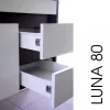 Spodná skrinka Luna 80 s umývadlom