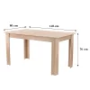 Yorki Standard 140x80 cm dub sonoma