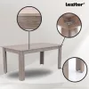 Lola 4+1 jedálenský set biely dub york