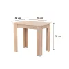 Yorki Standard 86x60 cm dub sonoma