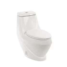   WC misa Coral Monobloc s mäkkým zatváraním sedadla a spodným splachovaním