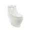 WC misa Coral Monobloc s mäkkým zatváraním sedadla a spodným splachovaním