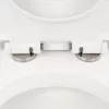 WC misa Coral Monobloc s mäkkým zatváraním sedadla a spodným splachovaním
