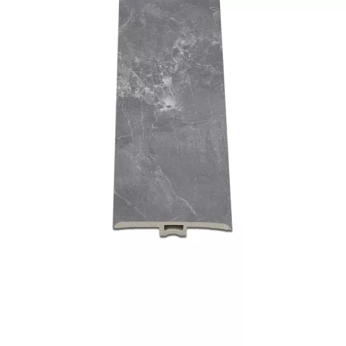 Náhradná vinylová podlahová dlaždica SPC Fjord mramorový vzor tmavosivá 2400x45x6 mm