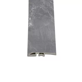   Vinyl SPC vyrovnávacia podlaha Fjord mramorový vzor tmavosivá 2400x45x8 mm