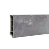Vinylové podlahové lišty SPC Fjord mramorový vzor tmavosivá 2400x60x12 mm