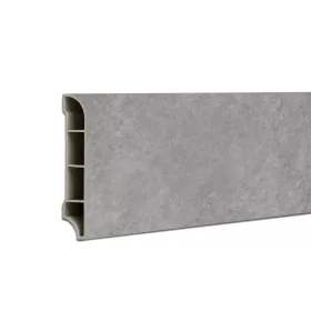   Vinylové SPC podlahové obruby Harbor betón sivá 2400x60x12 mm