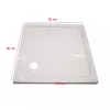 Modena Slim 90x90 cm nízka akrylová sprchová vanička