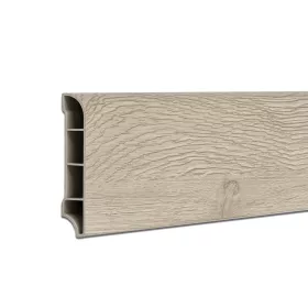   Vinylové podlahové obruby SPC dub Monte Carlo 2400x60x12 mm