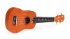 Drevené ukulele gitara pre deti, 4 nylonové struny hneďá