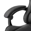 Kancelárske otočné kreslo Raven Gamer čierne