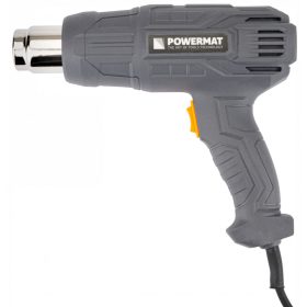   Elektrická teplovzdušná pištoľ 2 rýchlosti 4 trysky 600C 2000W PM-OP-2000MN