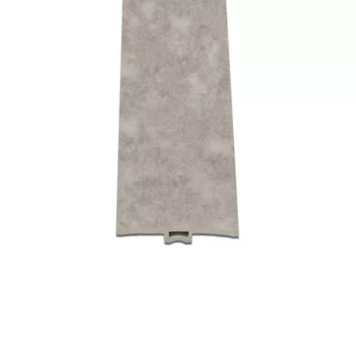 Vinylová SPC dlažba Reno s efektom kameňa sivá 2400x45x6 mm