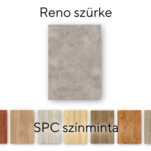 Leziter Reno kameň efekt šedá Vinyl SPC podlaha vzorka/vzorka