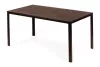 6-miestny záhradný stôl 156x78 cm z hnedého polywoodu