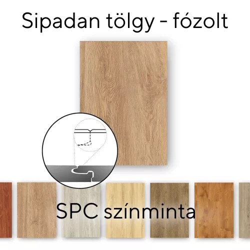 Leziter Sipadan Dubová vinylová podlaha SPC vzorka/vzorka