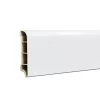 Vinylové podlahové obruby SPC Snehovo biele 2400x60x12 mm