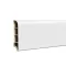 Vinylové podlahové obruby SPC Snehovo biele 2400x60x12 mm