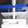 Zvukovoizolačná stena pre WC a bidet 39x42x1 cm