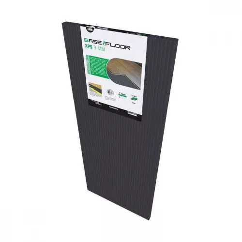 XPS 3mm podkladová doska BaseFloor 1,2M x 0,5M - 6m2/balenie