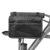 Rybárske kreslo Leziter Comfort Plus s podrúčkou a držiakom na pohár sivé