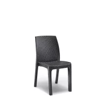 Plochá záhradná stolička