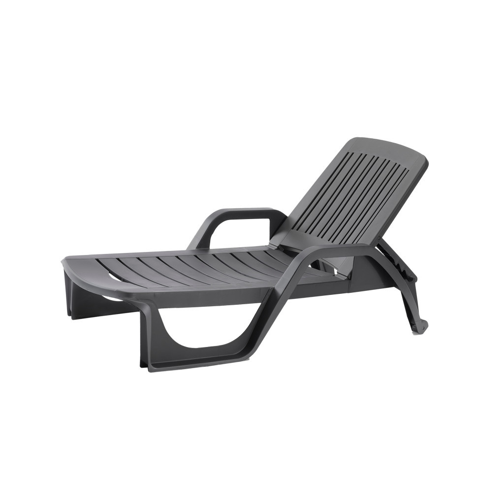 Lehátko Miami grafitové