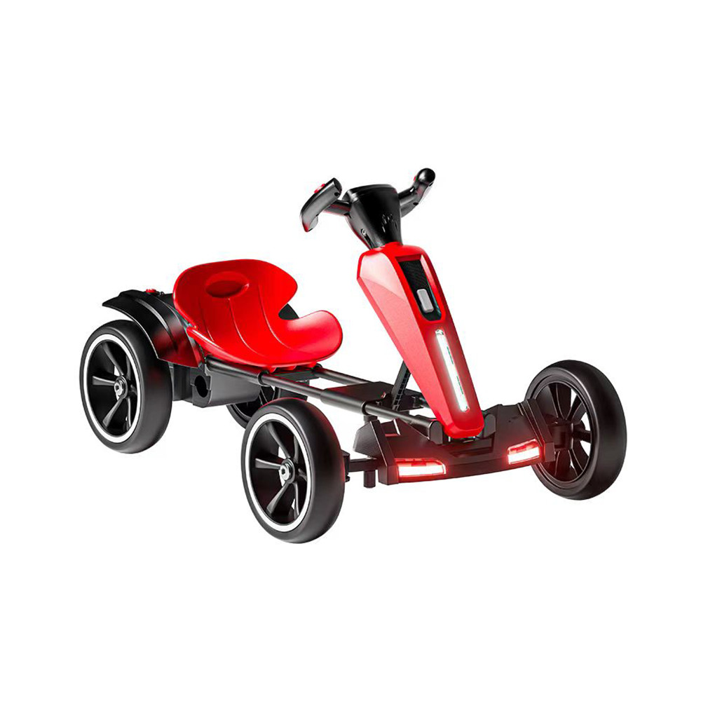 Elektrická motokára červená