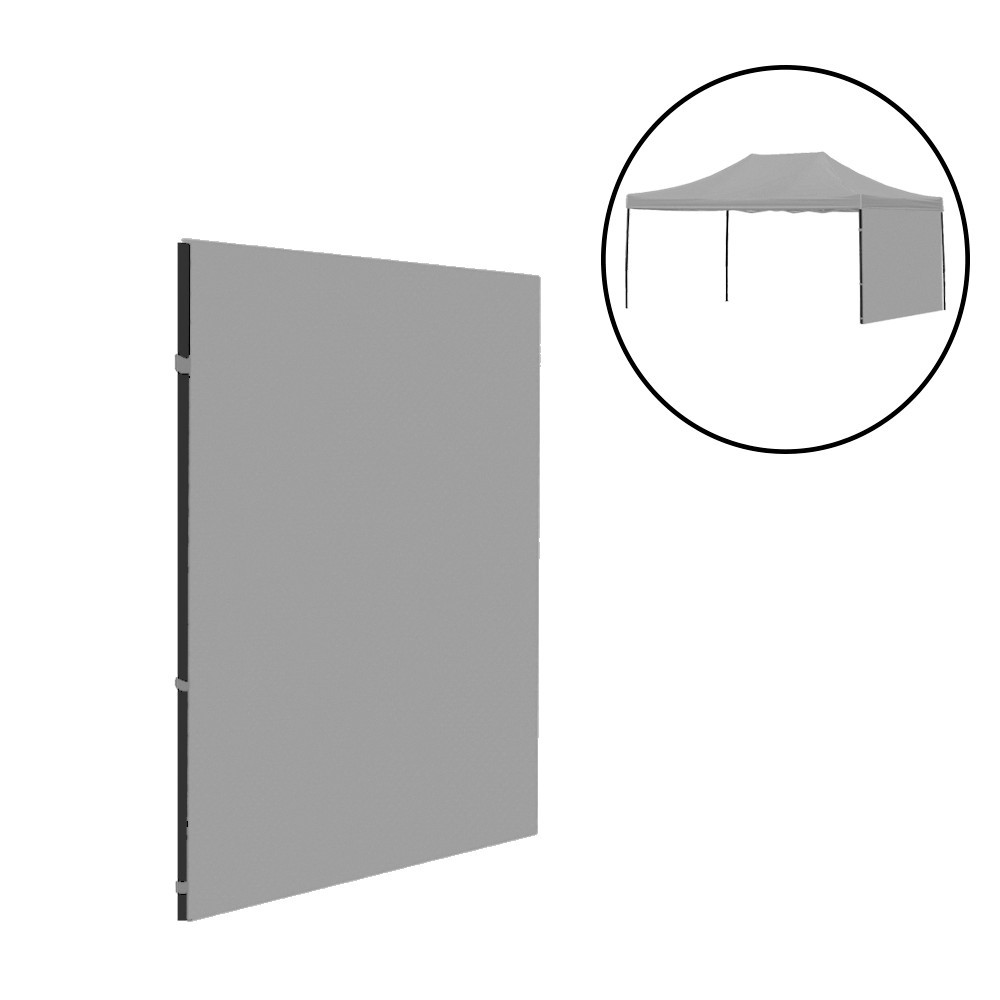 Záhradný altánok bočná stena markíza 3x4,5 m sivá