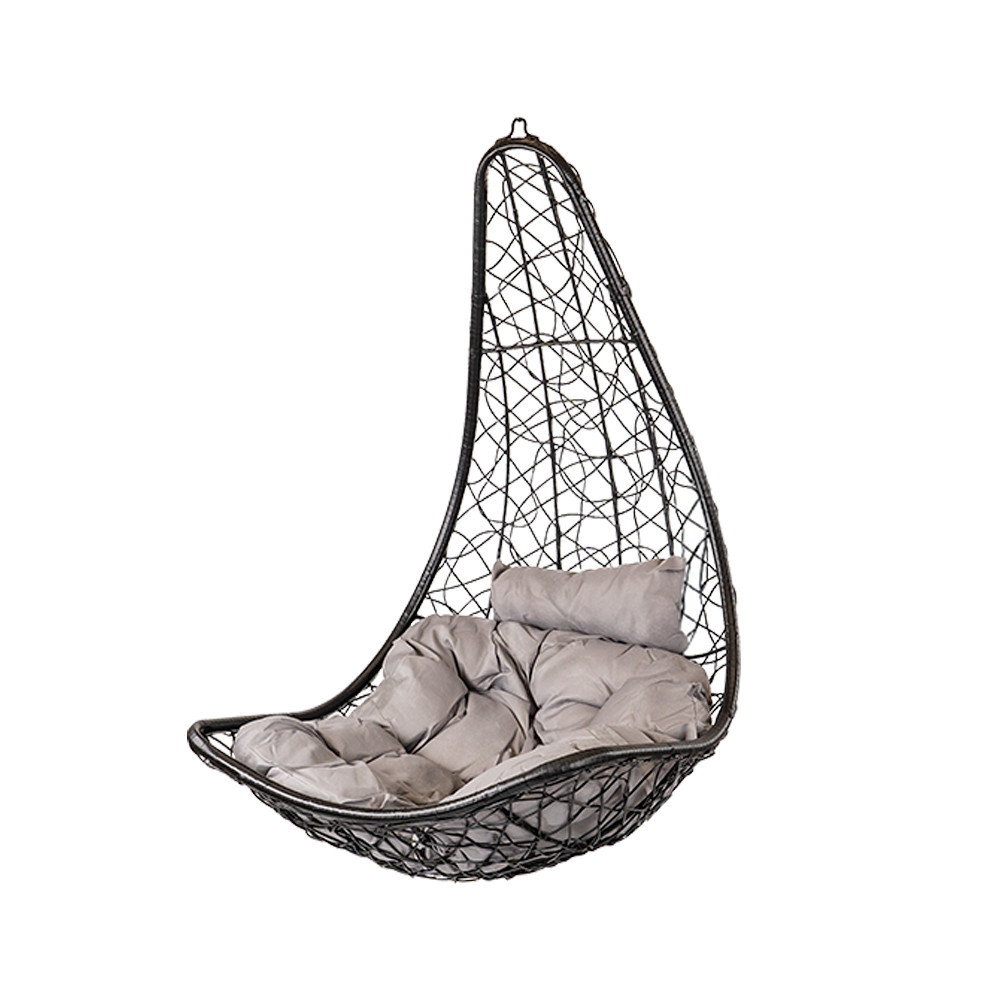 Natal Easy záhradné hojdacie kreslo čierne