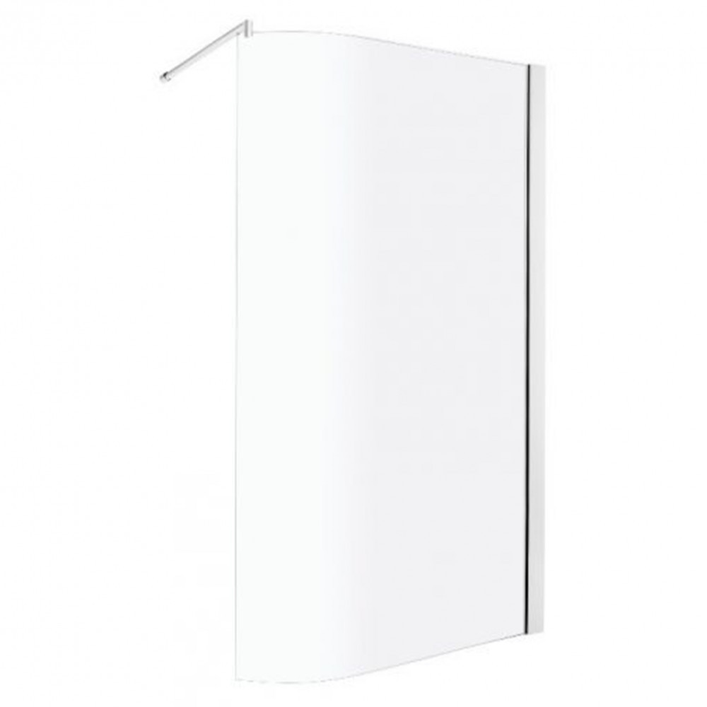 Sprchový kút Zeta Walk-In, veľkosti 140x80-100x203 cm